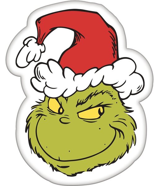 Детска възглавница от флийс 29x36 cm Grinch – Jerry Fabrics