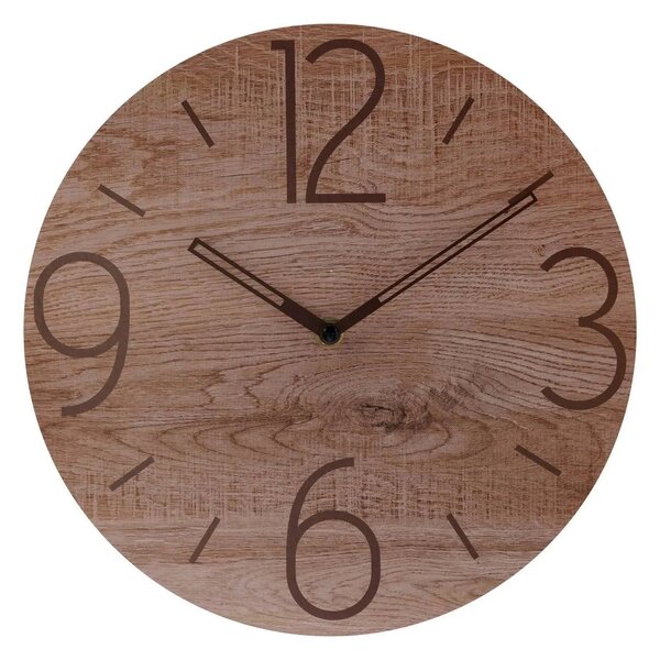 Стенен часовник atmosphera Wood, Ø28 см, Асорти