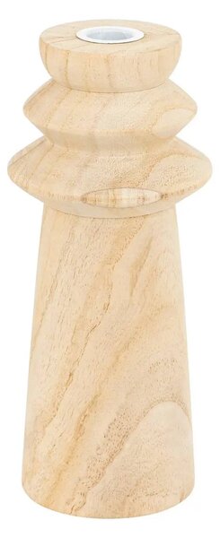 Свещник atmosphera Uma, Дърво, 24 cm, 2 бр