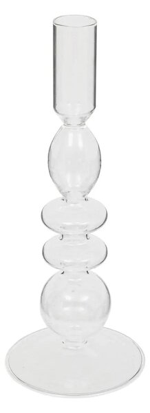 Свещник atmosphera Bubble, Стъкло, 22 cm