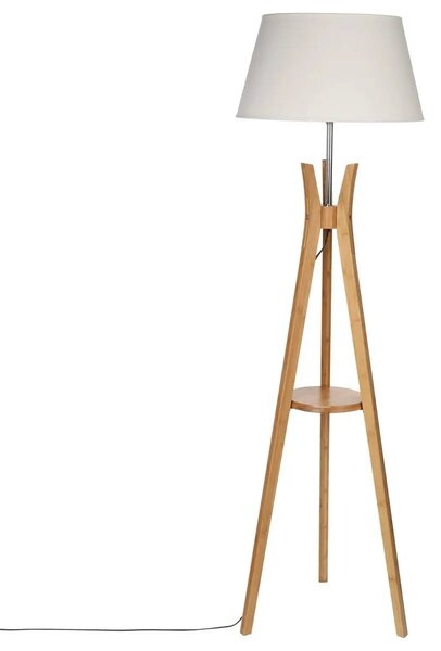 Лампион atmosphera Kalo, Бамбук, Бял, 156 cm