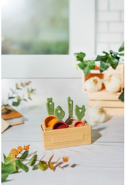 Керамични мерителни чаши в комплект 4 бр. Vegetable – Sass & Belle