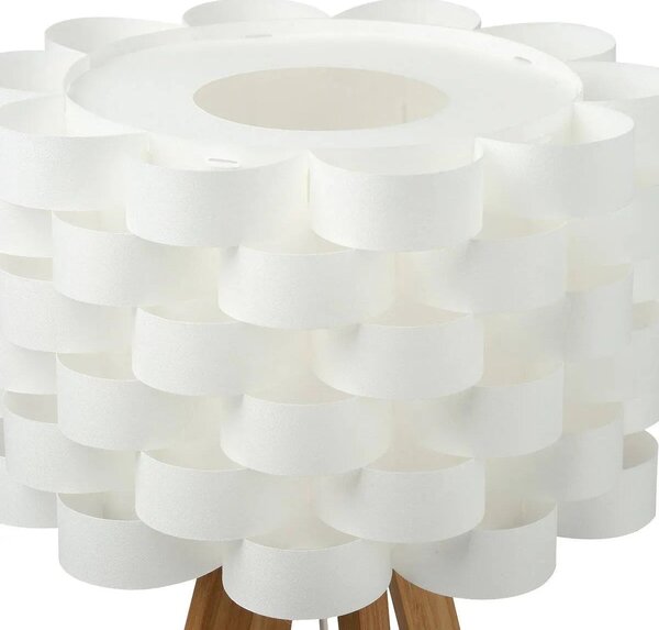 Лампион atmosphera Moki, Бамбук, Бял, 150 cm