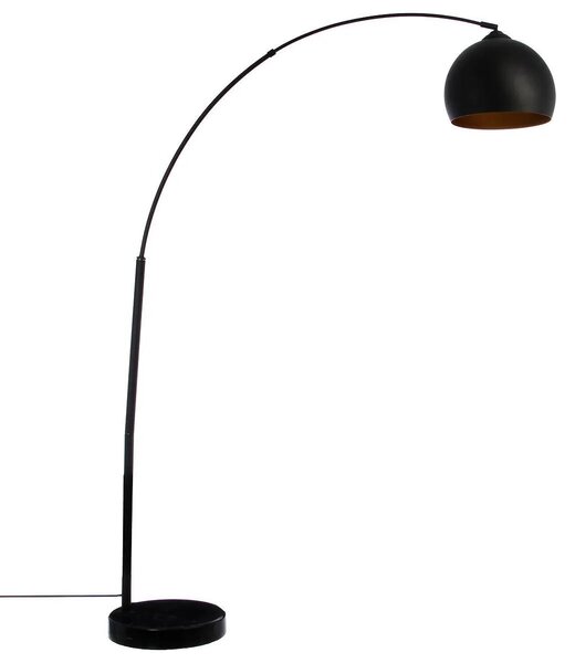 Лампион atmosphera Hyto, Метал и Мрамор, Черен, 177 cm