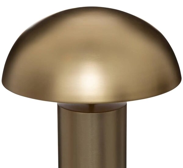 Лампион atmosphera Mushroom Cylinder, Метал, Златен, 97 cm