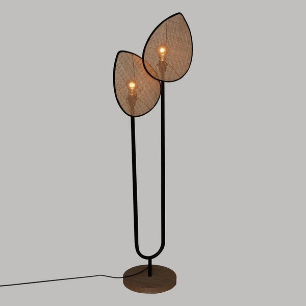 Лампион atmosphera Olme Design, Метал и Дърво, Естествен, 143 cm