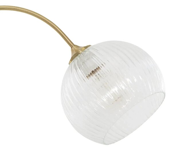 Лампион atmosphera Laye, Метал и Мрамор, Златен, 150 cm