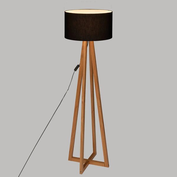 Лампион atmosphera Molu, Дърво, 141 cm - Бял