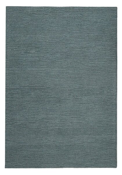 Сиво-син ръчно изработен вълнен килим 120x170 cm Harris Boucle – Flair Rugs