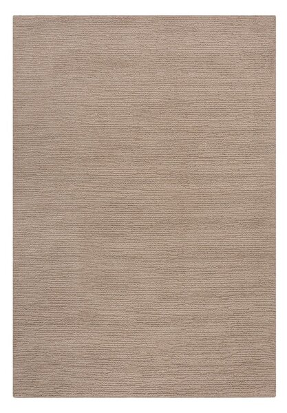 Бежов ръчно изработен вълнен килим 160x230 cm Harris Boucle – Flair Rugs