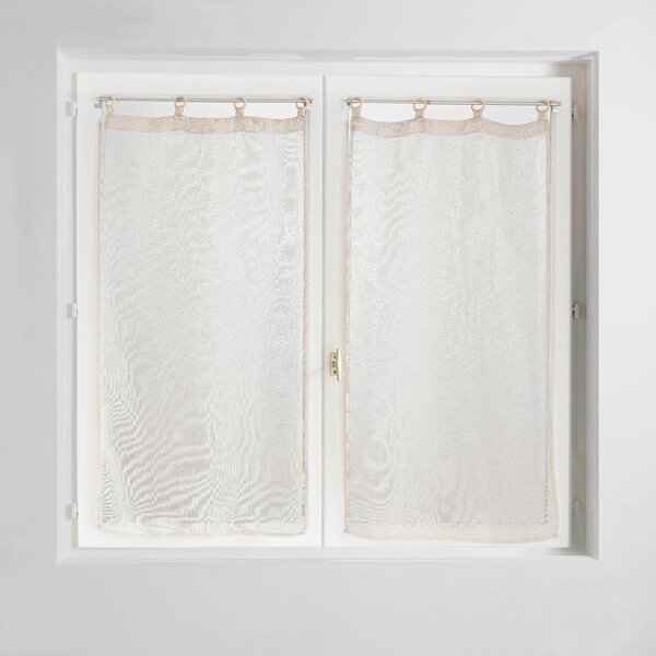 Бежови завеси в комплект от 2 бр. 60x120 cm Minalisa – douceur d'intérieur