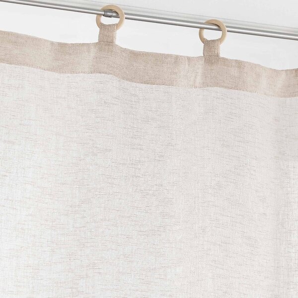 Бежови завеси в комплект от 2 бр. 60x120 cm Minalisa – douceur d'intérieur