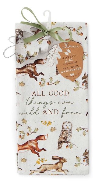 Памучни кърпи за съдове в комплект от 2 бр. 45x65 cm Forest Fable – Cooksmart ®
