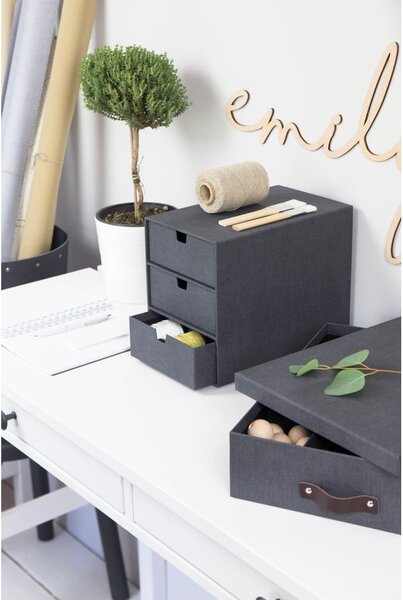 Картонен органайзер с чекмеджета Ingrid Canvas Paper Laminate – Bigso