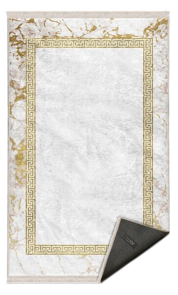 Килим в бяло/златисто 80x150 cm - Mila Home