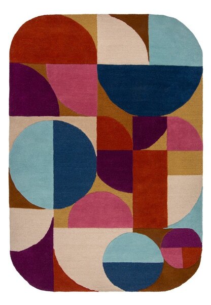Ръчно изработен вълнен килим 120x170 cm Mia Arch – Flair Rugs