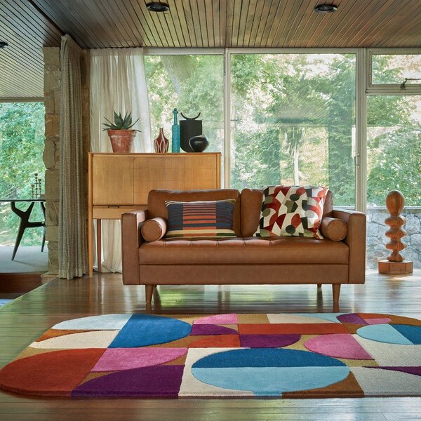 Ръчно изработен вълнен килим 120x170 cm Mia Arch – Flair Rugs