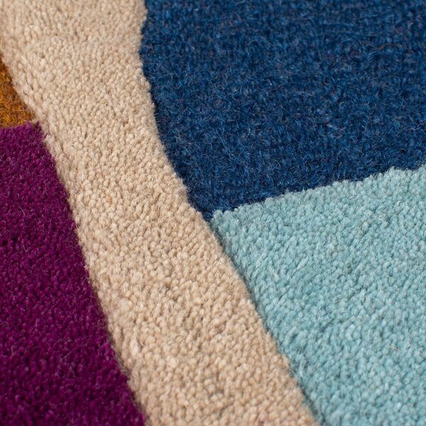 Ръчно изработен вълнен килим 120x170 cm Mia Arch – Flair Rugs