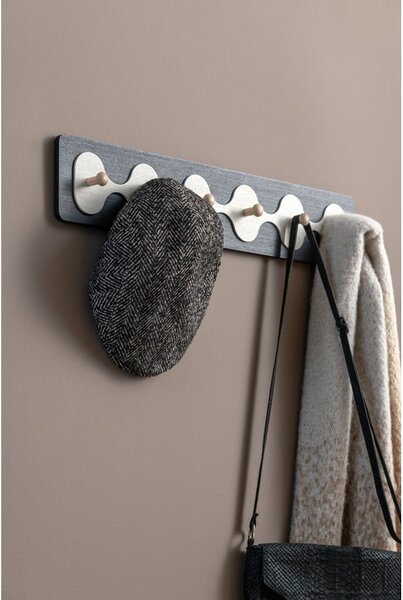 Черна стенна закачалка 60 cm Rizar – PT LIVING