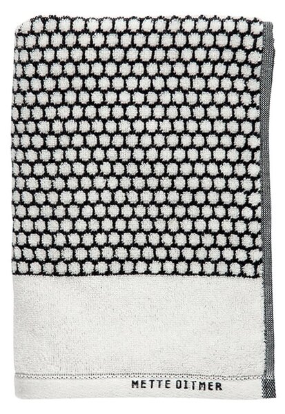 Черно-бели памучни кърпи в комплект от 2 броя 40x60 cm Grid - Mette Ditmer Denmark