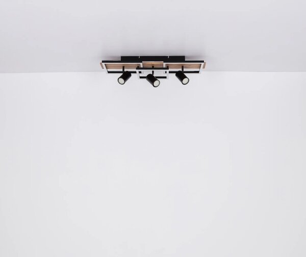 Globo 67305D2 - LED таванно осветително тяло KASSU LED/48W/230V + 3xGU10/5W 3000K 27x72 cm