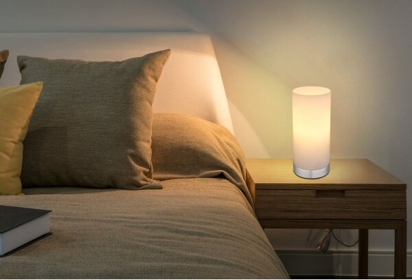 Globo 219260 - LED сензорно регулируема настолна лампа CYLI 1xE14/4W/230V 3000K