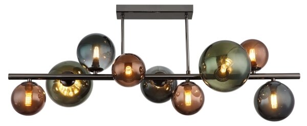 Globo 56142-9D - LED полилей с прът RIHA 9xG9/3W/230V