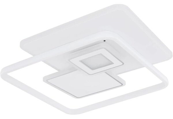 Globo 48441-50SH - LED димируемо таванно осветително тяло RODERICK 50W/230V 50,3x50,3 cm+ДУ