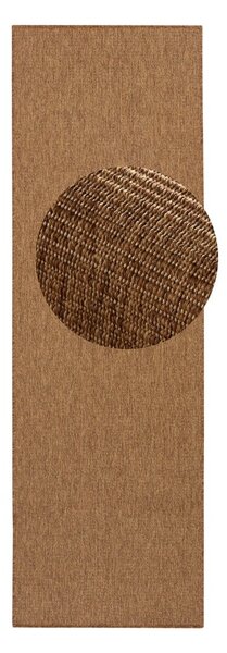 Кафяв килим за открито и закрито 80x150 cm Nature – Hanse Home