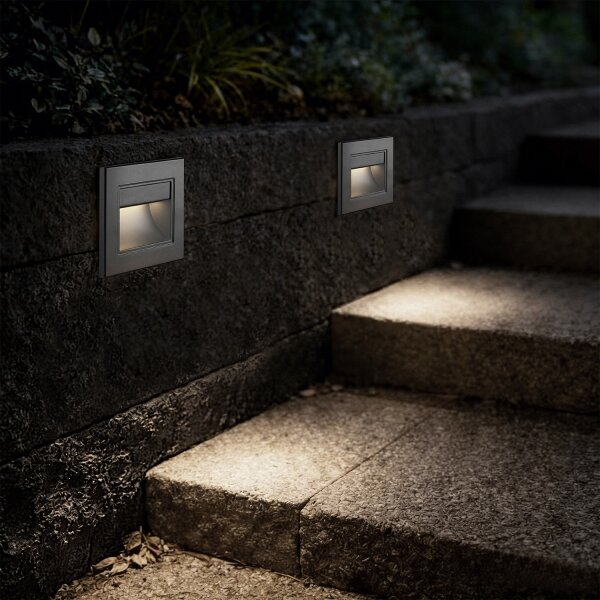 Brilagi - LED осветително тяло за стълби STEP LIGHT LED/1,5W/230V IP44 антрацит