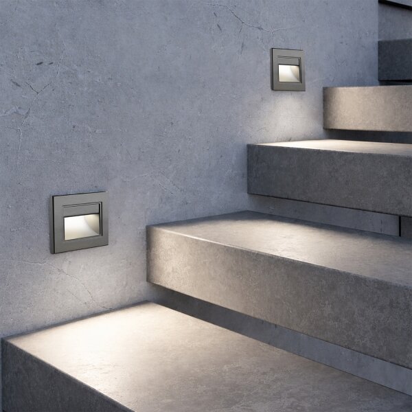 Brilagi - LED осветително тяло за стълби STEP LIGHT LED/1,5W/230V IP44 антрацит