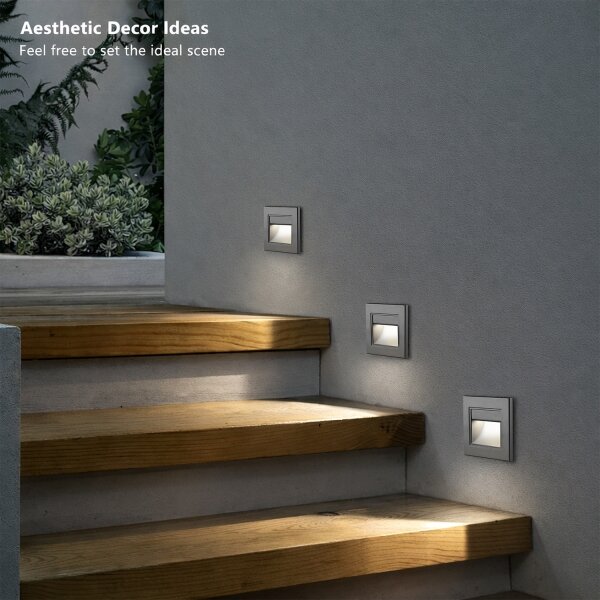 Brilagi - LED осветително тяло за стълби STEP LIGHT LED/1,5W/230V IP44 антрацит
