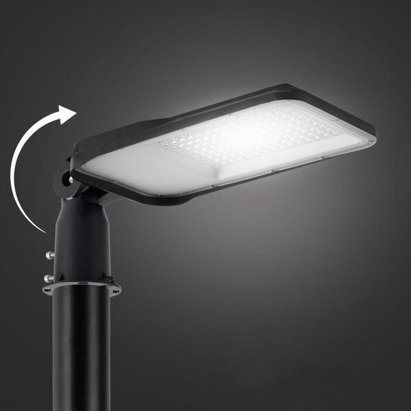 Brilagi-LED Външна улична лампа с шарнир. URBANLIGHT LED/100W/230V черна IP65