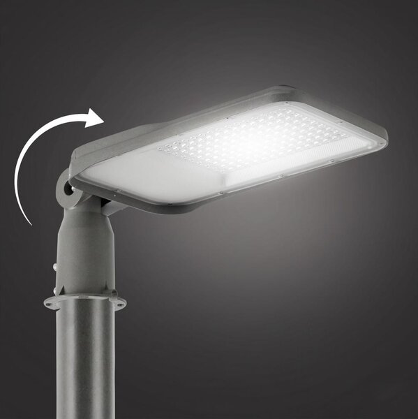 Brilagi -LED Външна улична лампа с шарнир. URBANLIGHT LED/100W/230V сива IP65