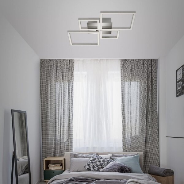 LED Димируемо таванно осветително тяло LED/42W/230V 3000K матов хром