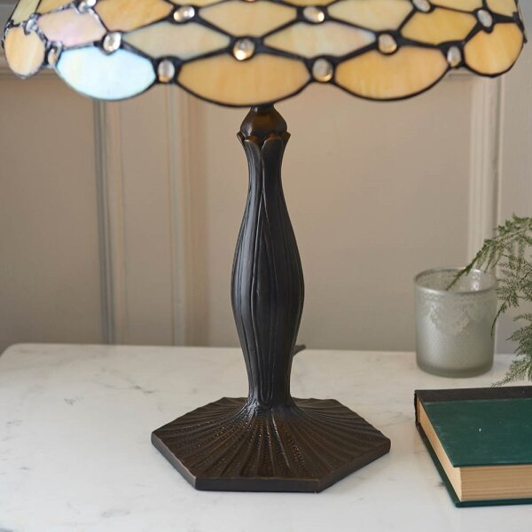 Endon 64301 - Настолна лампа Tiffany PEARL 1xE27/60W/230V, диаметър 37 см
