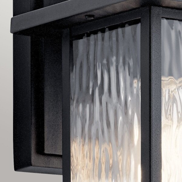Kichler KL-CAPPANNA-S-BKT - Външно стенно осветително тяло S CAPPANNA 1xE27/60W/230V IP44
