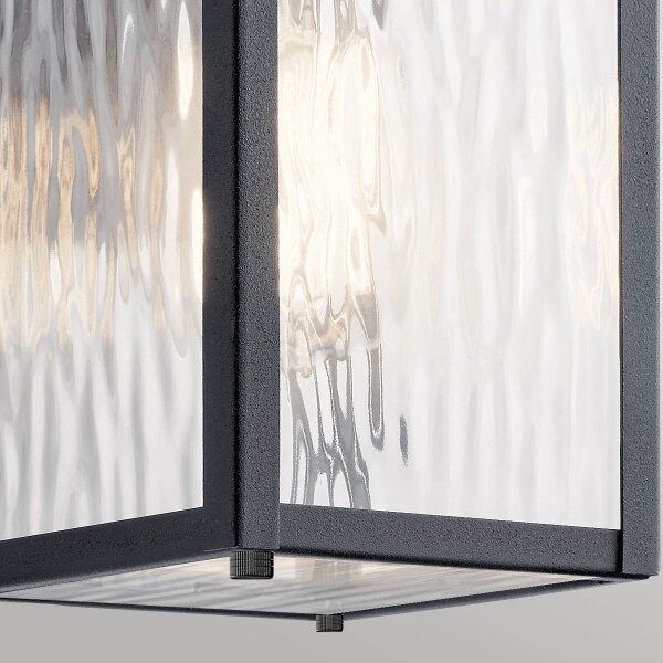 Kichler KL-CAPPANNA-S-BKT - Външно стенно осветително тяло S CAPPANNA 1xE27/60W/230V IP44