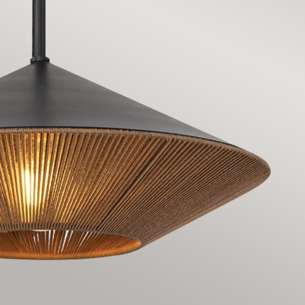 Alora Mood ALM-DAPHNE-P-L-MB - Висящ полилей DAPHNE 1xE27/60W/230V Ø 38,1 cm
