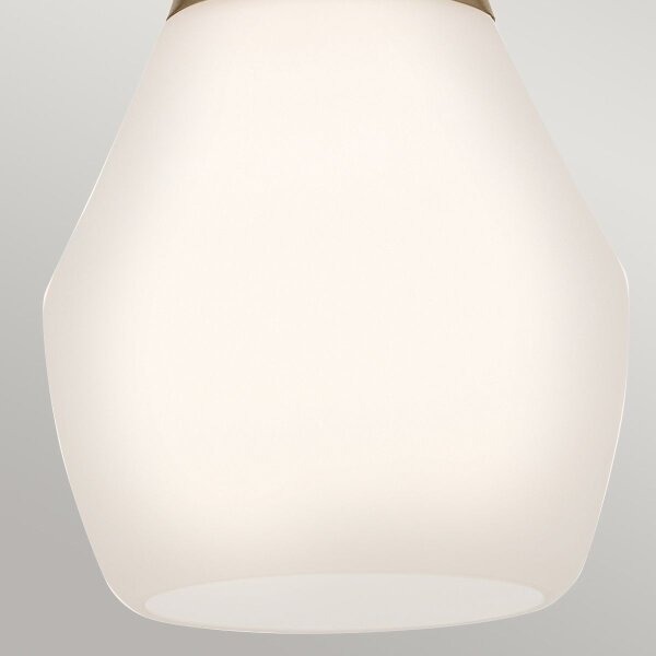 Kichler KL-DEELA-P-CPZ - Висящ полилей DEELA 1xE27/60W/230V Ø 17,8 cm месинг