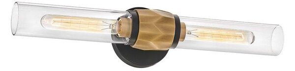 Hinkley HK-ELLISON2-BK-HB -Лампа за баня ELLISON 2xE27/40W/230V IP44 златист