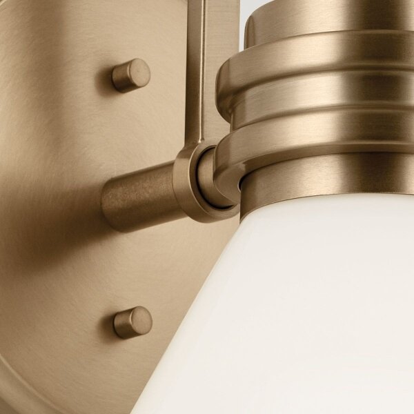Kichler KL-FARUM1-CPZ - LED Лампа за баня FARUM 1xG9/3W/230V месинг
