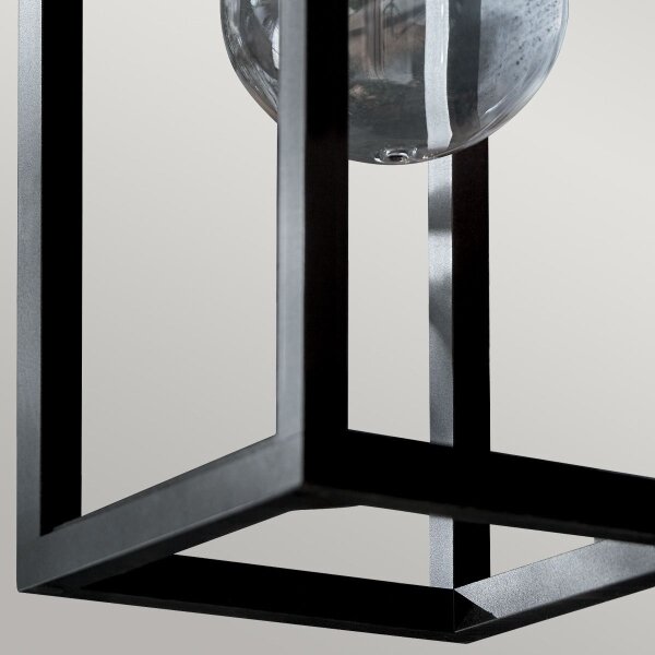 Kichler KL-HONE-M-BKT - Външно стенно осветително тяло HONE M 1xE27/60W/230V IP44
