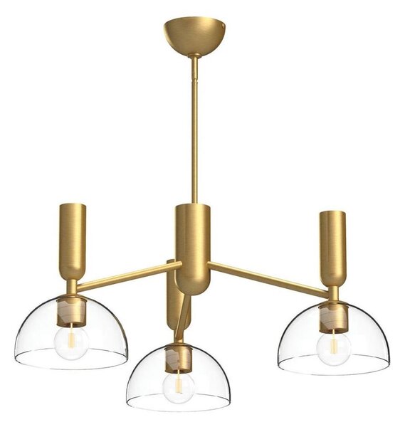 Alora Mood ALM-JUDE3-GD-CL - Висящ полилей JUDE 3xE27/60W/230V месинг