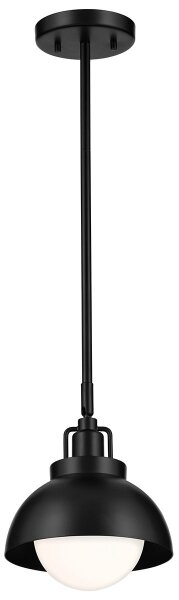 Kichler KL-NIVA-1W-1P-BK - Аплик NIVA 1xE27/40W/230V черен