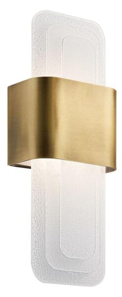 Kichler KL-SERENE-LED-W-NBR - LED Аплик SERENE LED/16W/230V месинг