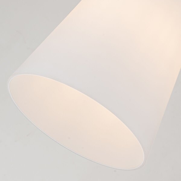 Quoizel STARING-MP-DG-OPAL-Полилей STARING 1xE27/40W/230V Ø 18,4 cm златист/бял