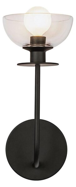 Alora Mood ALM-SYLVIA-1WB-BK-CL - Аплик SYLVIA 1xE14/40W/230V черен