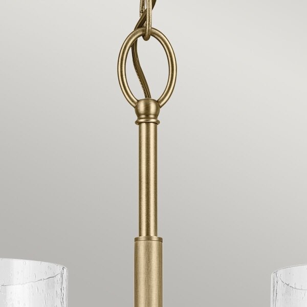 Kichler KL-WINSLOW5-NBR - Пендел WINSLOW 5xE27/60W/230V месинг