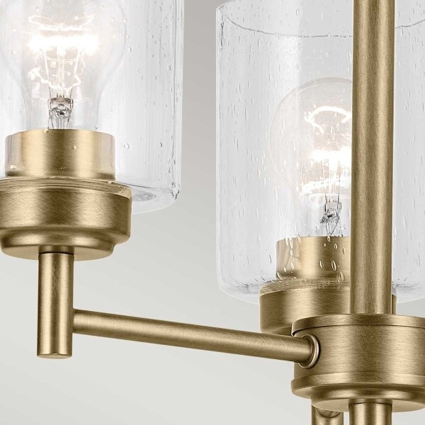 Kichler KL-WINSLOW3-NBR - Пендел WINSLOW 3xE27/60W/230V месинг